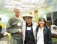 Canvas Prints with Stand - Jack Dirmann, Linda Lorentzen and Jaime Escalante Digital Painting